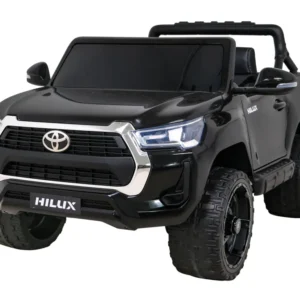 Licencirani auto na akumulator Toyota Hilux 4x4 - crni