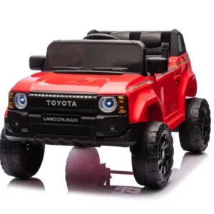 Licencirani auto na akumulator Toyota Land Cruiser PRADO 4x4 - crveni