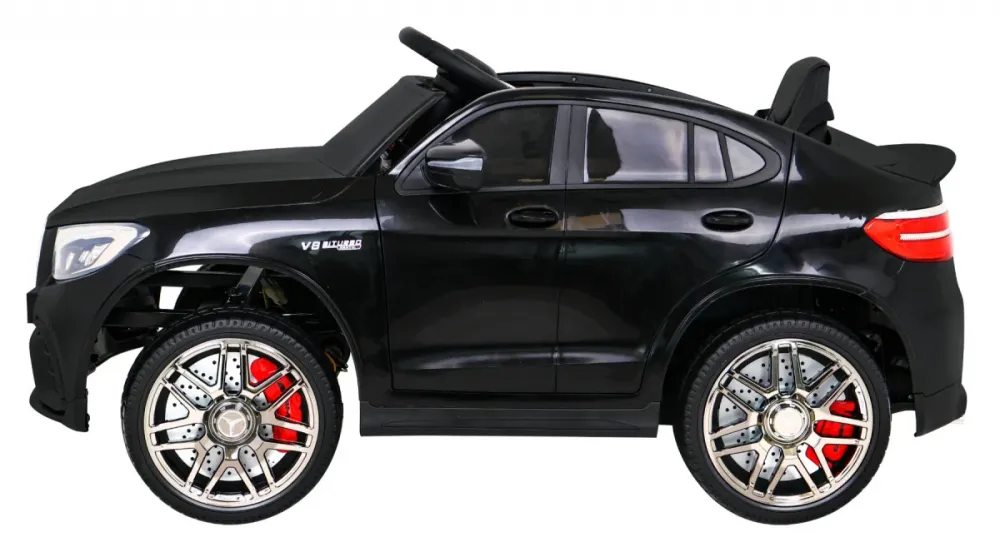 Licencirani auto na akumultor Mercedes Benz GLC63S 4x4 - crni