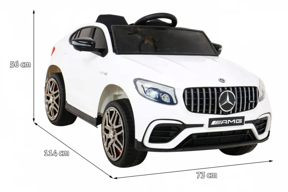 Licencirani auto na akumultor Mercedes Benz GLC63S 4x4 - bijeli