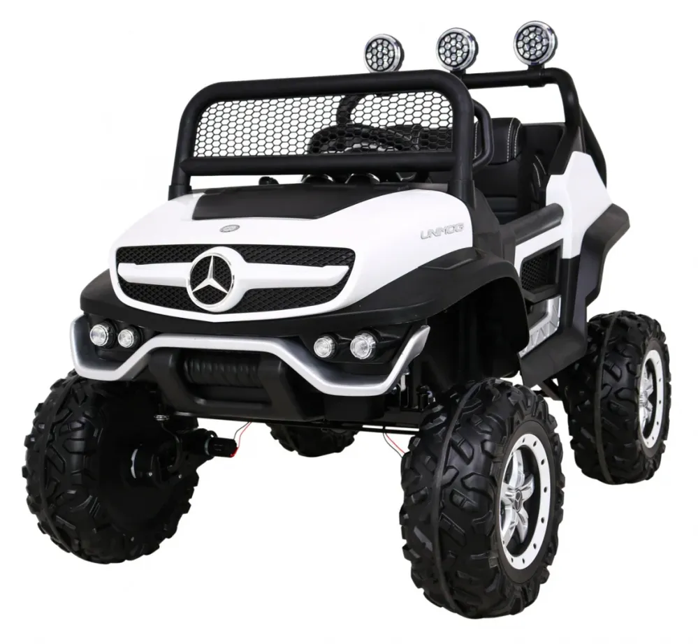 Licencirani auto na akumultor Mercedes BENZ UNIMOG S - bijeli