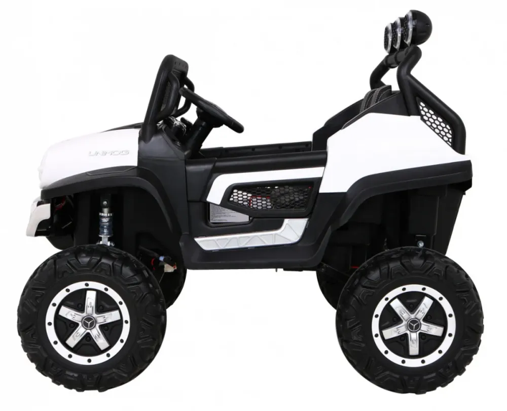 Licencirani auto na akumultor Mercedes BENZ UNIMOG S - bijeli