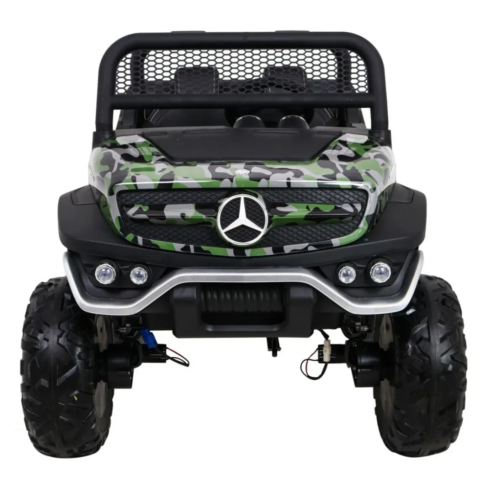 Licencirani auto na akumultor Mercedes BENZ UNIMOG - moro