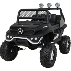 Licencirani auto na akumultor Mercedes BENZ UNIMOG S- crni