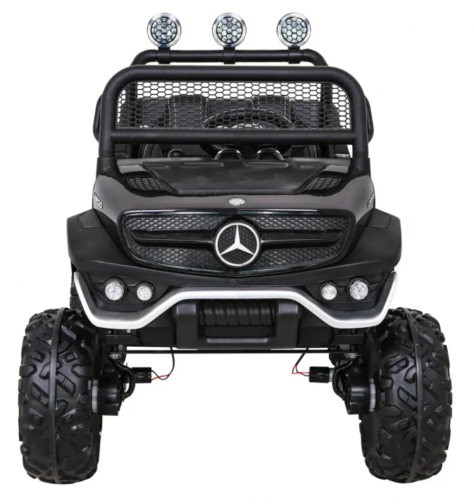 Licencirani auto na akumultor Mercedes BENZ UNIMOG S- crni