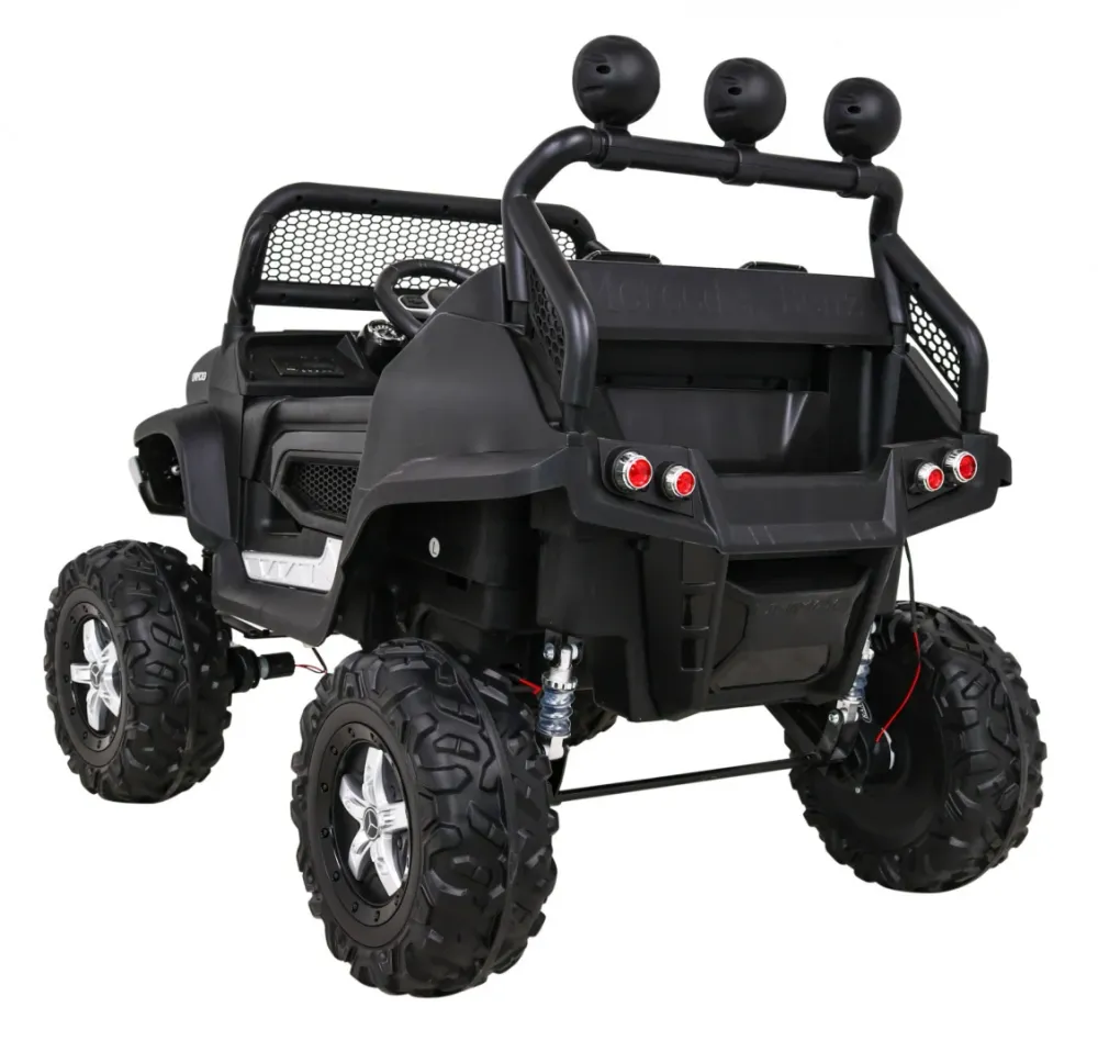Licencirani auto na akumultor Mercedes BENZ UNIMOG S- crni