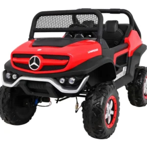 Licencirani auto na akumultor Mercedes BENZ UNIMOG - crveni