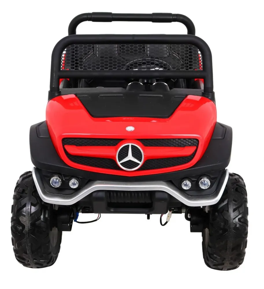 Licencirani auto na akumultor Mercedes BENZ UNIMOG - crveni