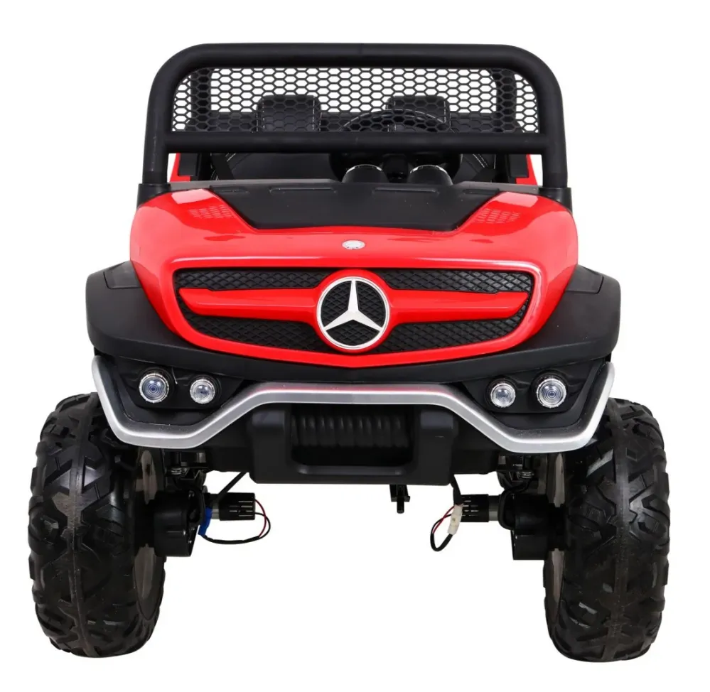 Licencirani auto na akumultor Mercedes BENZ UNIMOG - crveni