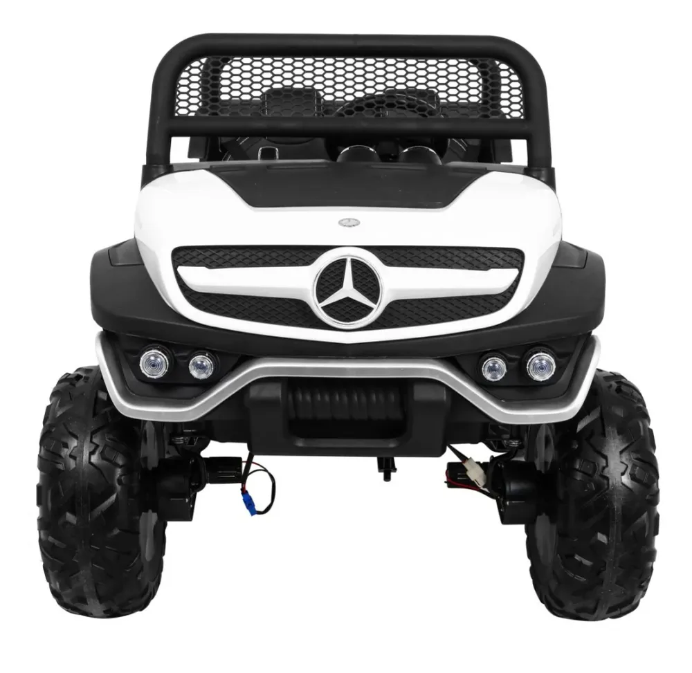 Licencirani auto na akumultor Mercedes BENZ UNIMOG - bijeli