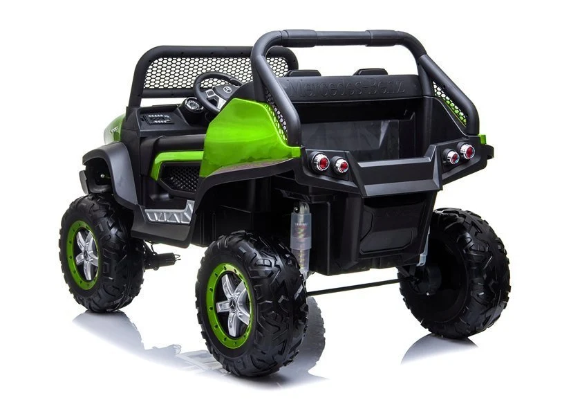 Licencirani auto na akumultor Mercedes Unimog 4x4 - zeleni
