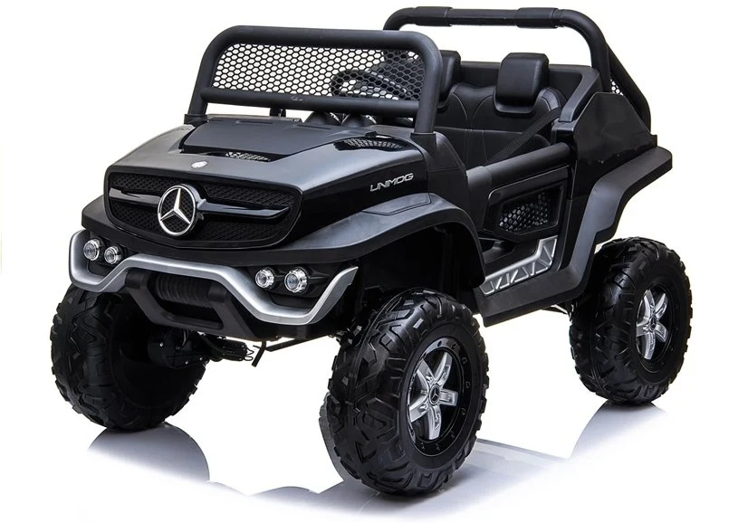 Licencirani auto na akumultor Mercedes Unimog – crni