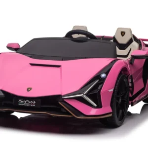 Licencirani auto na akumumulator Lamborghini SIAN 4x100W - dvosjed - rozi