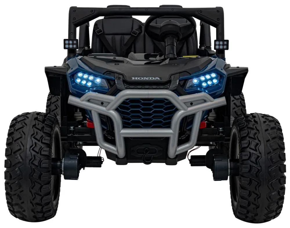 Licencirani buggy na akumulator HONDA 4x4 Off-Road - dvosjed - plavi