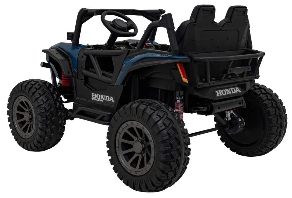 Licencirani buggy na akumulator HONDA 4x4 Off-Road - dvosjed - plavi