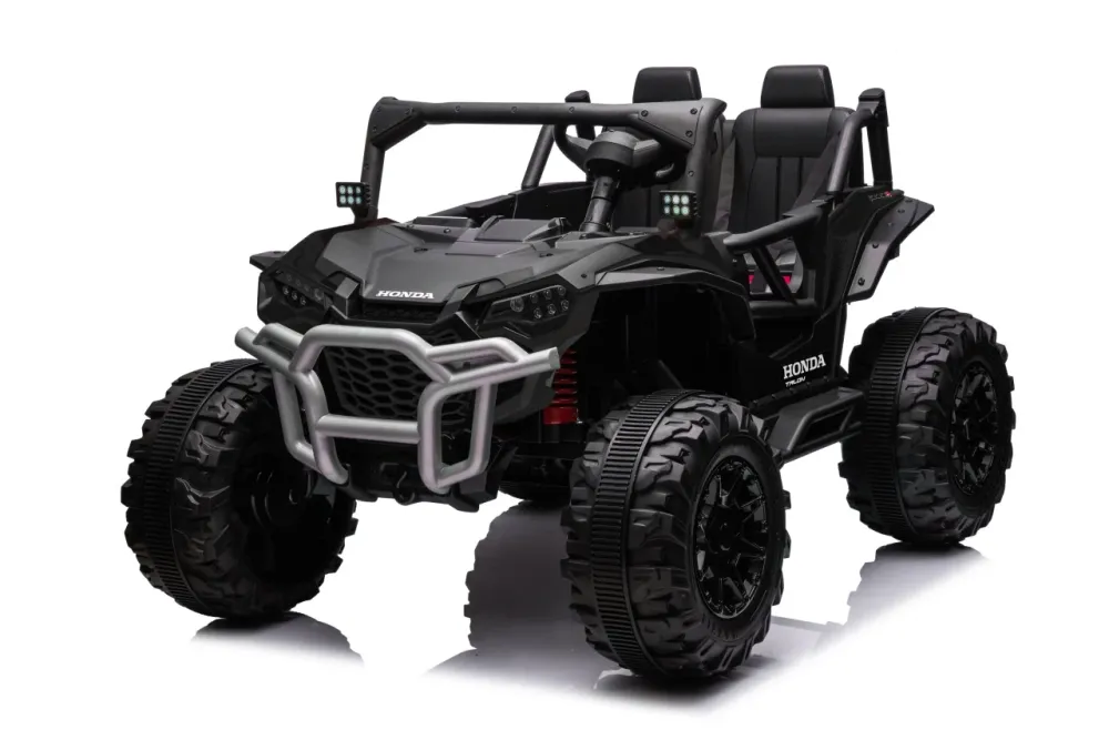 Licencirani buggy na akumulator HONDA 4x4 Off-Road - dvosjed - crni