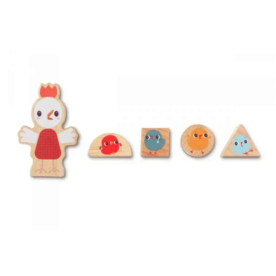 Lilliputiens® Kocka za razvrstavanje oblika