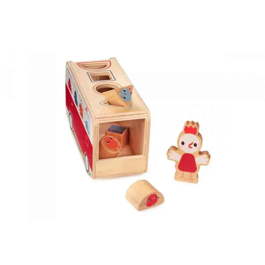 Lilliputiens® Kocka za razvrstavanje oblika