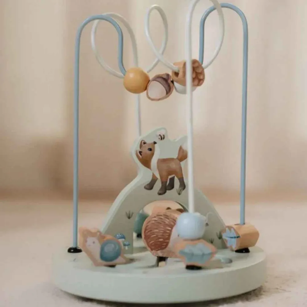 Little Dutch® Aktivna drvena spirala Forest Friends