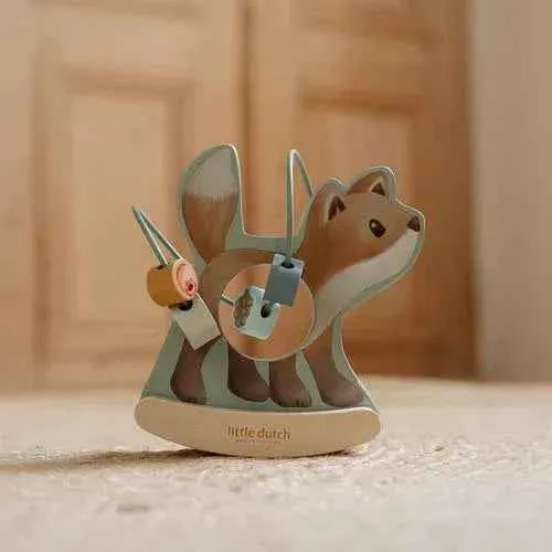 Little Dutch® Aktivna drvena spirala Lisica Forest Friends FSC