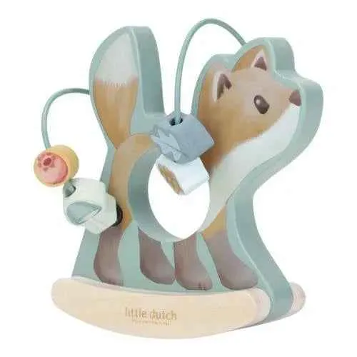 Little Dutch® Aktivna drvena spirala Lisica Forest Friends FSC
