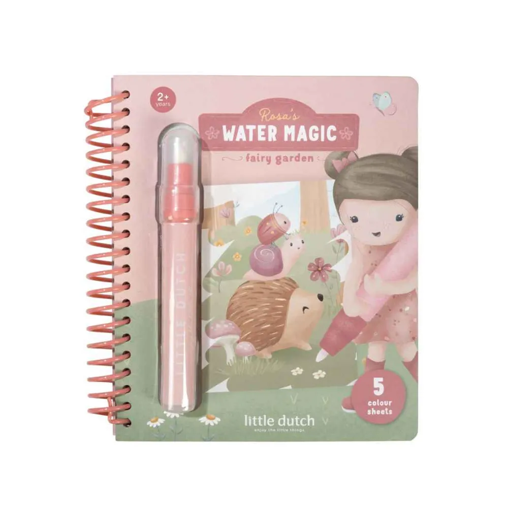 Little Dutch® Čarobna vodena knjiga Rosa Fairy Garden