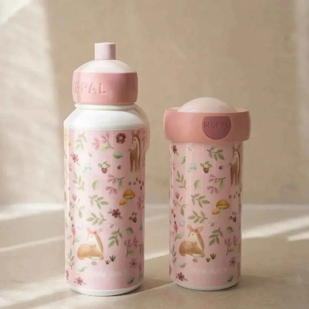 Little Dutch® Bočica za pijenje pop-up Fairy Garden 400ml