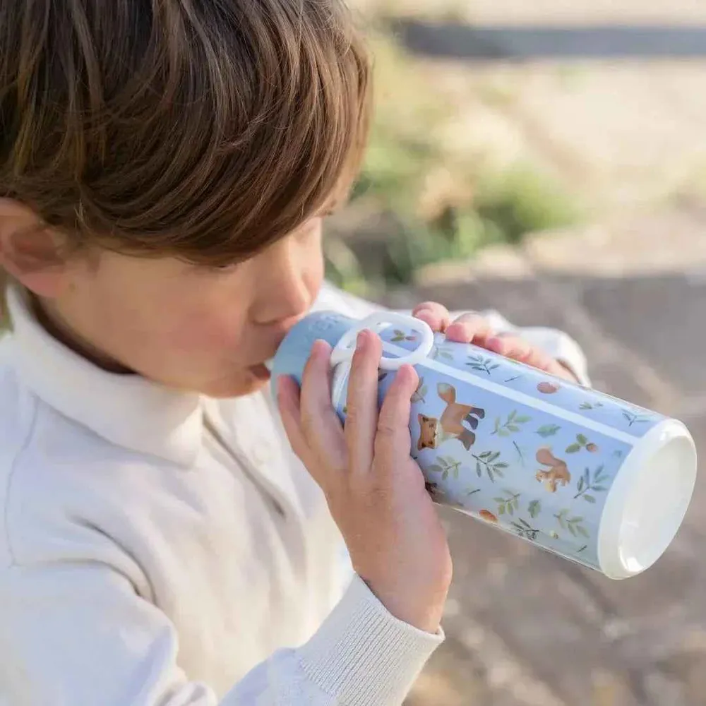 Little Dutch® Bočica za pijenje pop-up Forest Friends 400ml