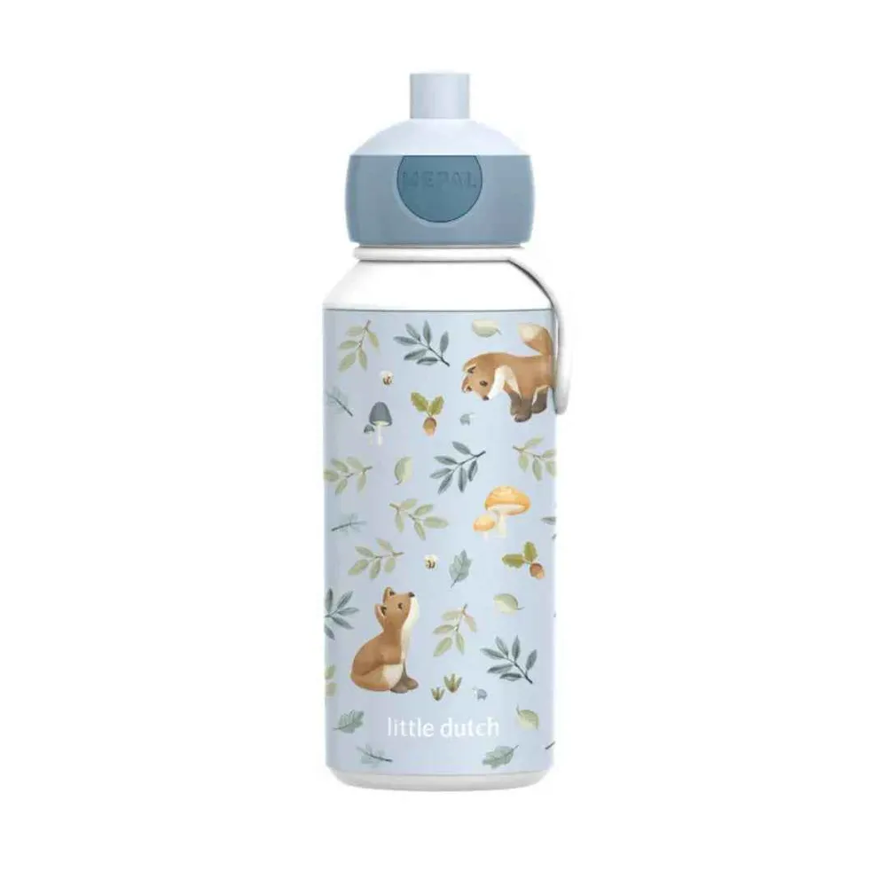Little Dutch® Bočica za pijenje pop-up Forest Friends 400ml