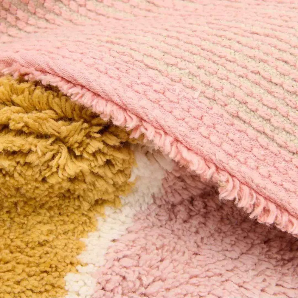 Little Dutch® Dječji pranjeći tepih od 100% pamuka Pure Pink