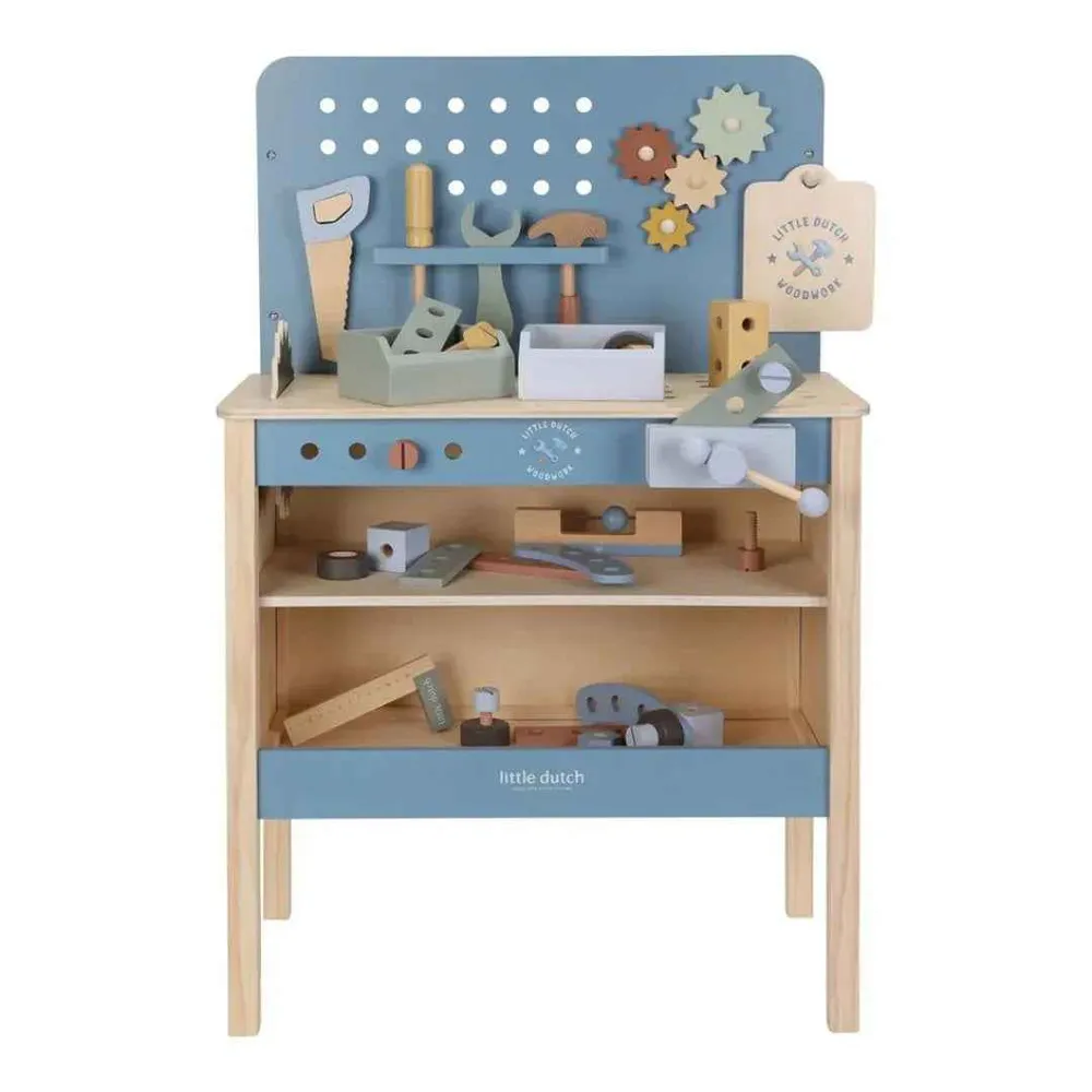 Little Dutch® Dječji radni stol s alatom Blue