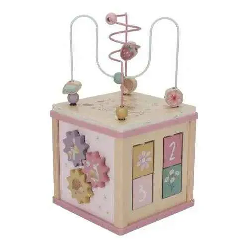 Little Dutch® Drvena Kocka s aktivnostima Fairy Garden FSC