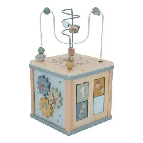 Little Dutch® Drvena Kocka s aktivnostima Forest Friends FSC