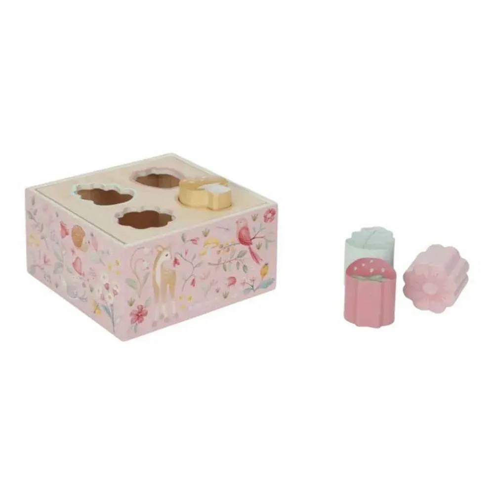 Little Dutch® Drvena kocka s oblicima Fairy Garden
