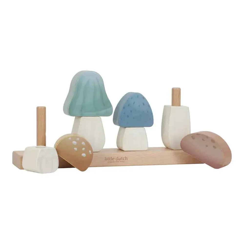 Little Dutch® Drvena slagalica Rožice Fairy Garden FSC