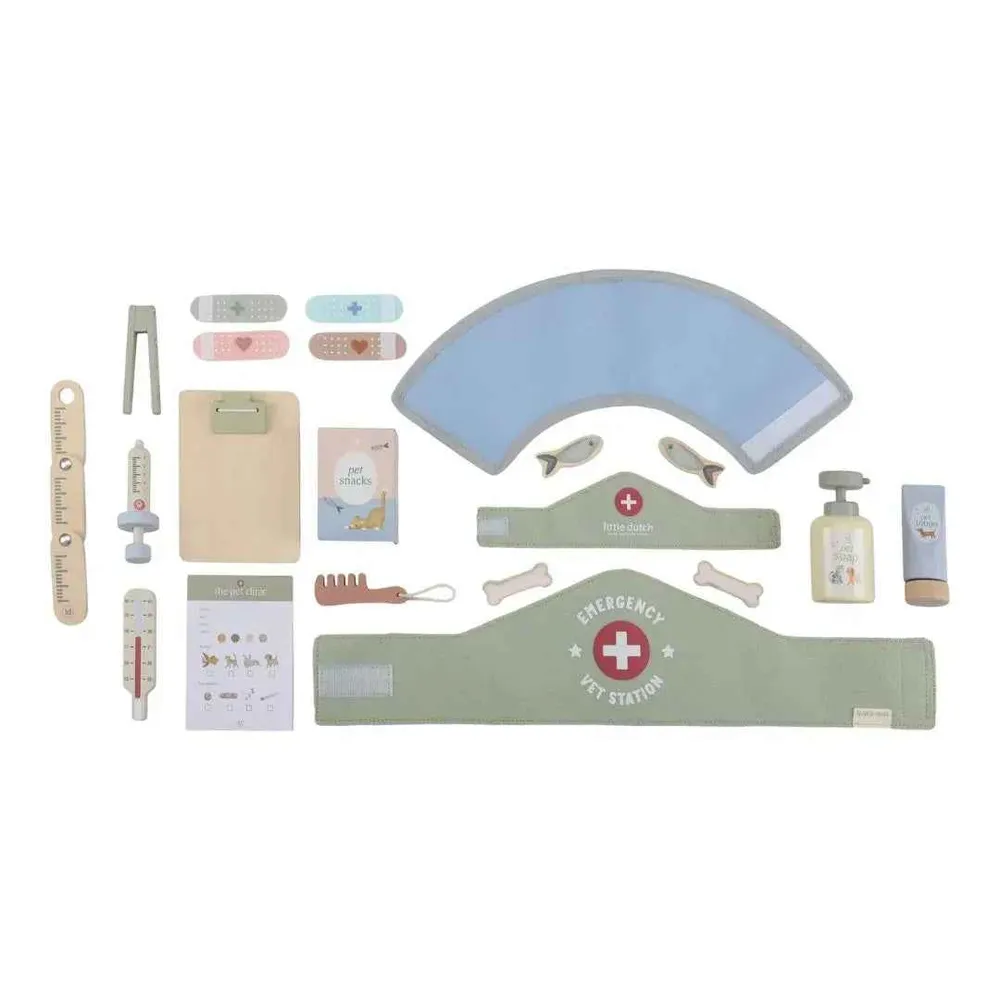 Little Dutch® Drvena veterinarska ordinacija za djecu