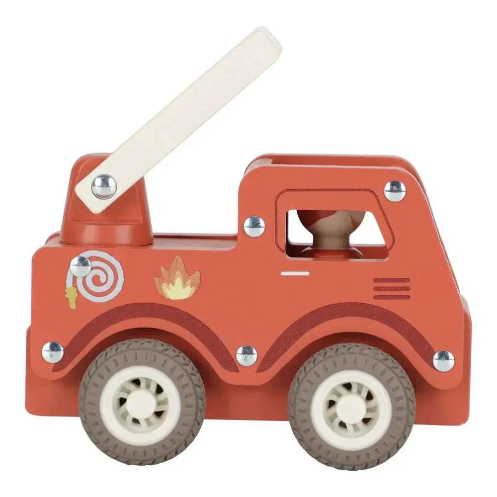 Little Dutch® Drveno vatrogasno vozilo