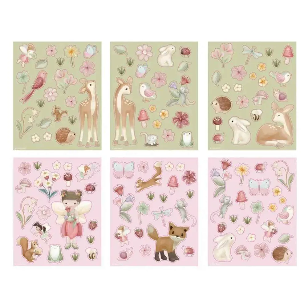 Little Dutch® Knjiga s naljepnicama Fairy Garden