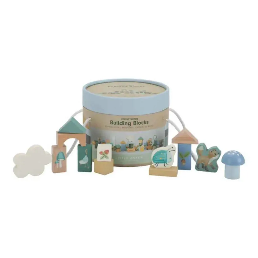 Little Dutch® Kocke za gradnju Forest Friends
