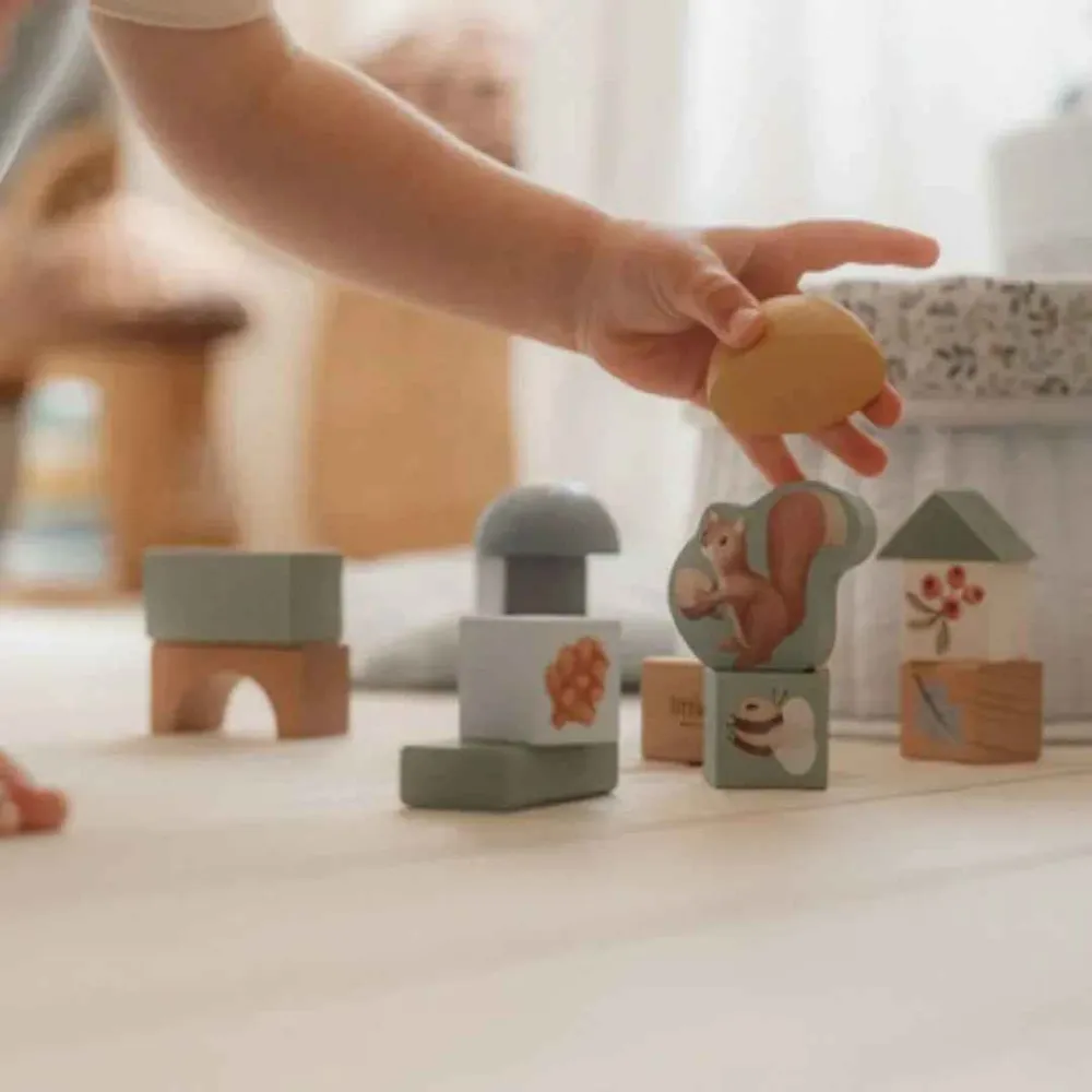 Little Dutch® Kocke za gradnju Forest Friends