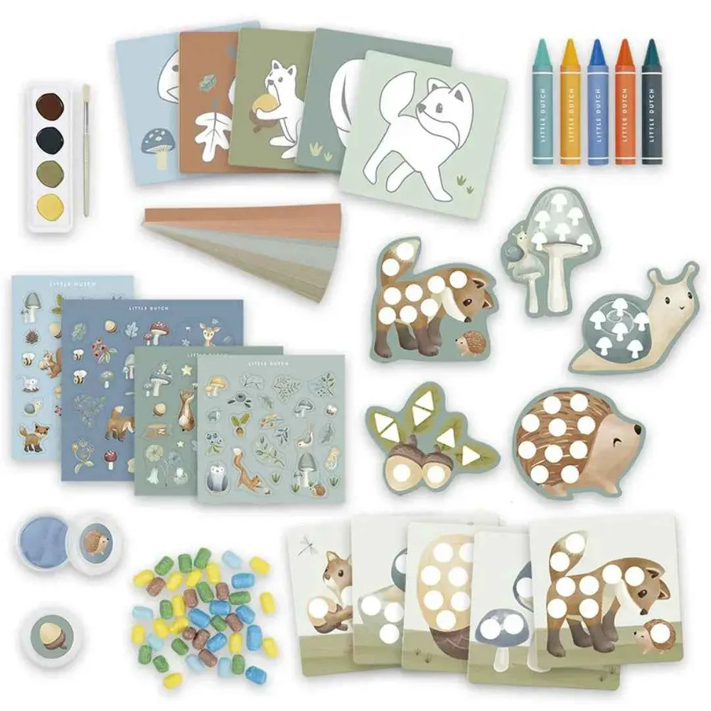 Little Dutch® Kreativna škatla XL Forest Friends