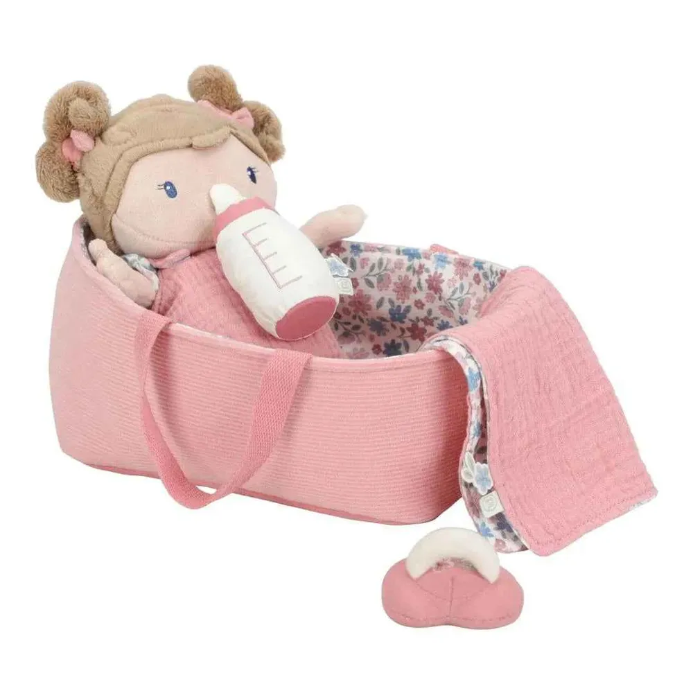 Little Dutch® Lutka Rosa u košari (25 cm)