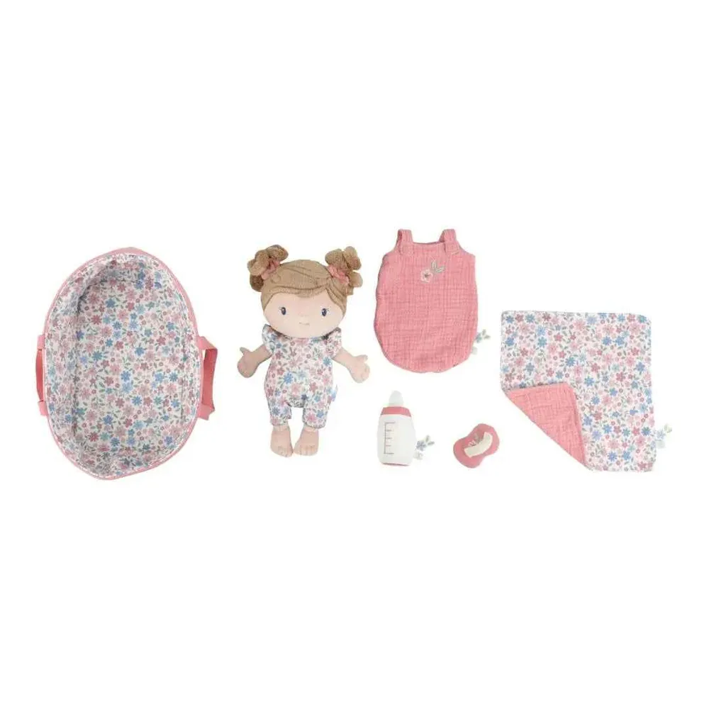 Little Dutch® Lutka Rosa u košari (25 cm)