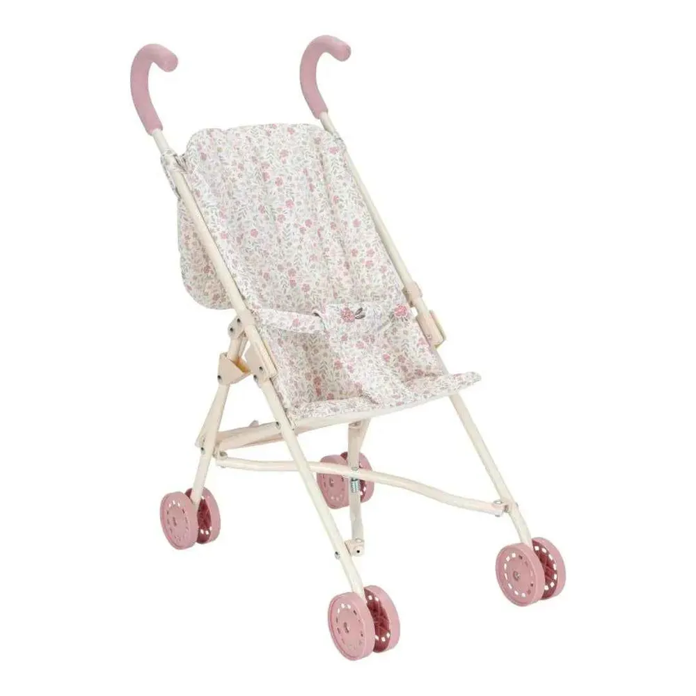 Little Dutch® Metalna kolica za lutku Soft Flowers