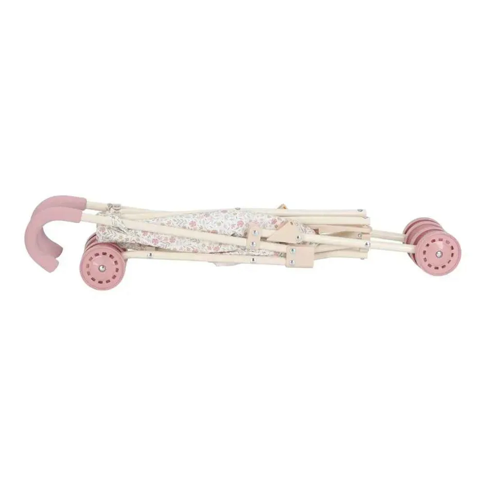 Little Dutch® Metalna kolica za lutku Soft Flowers