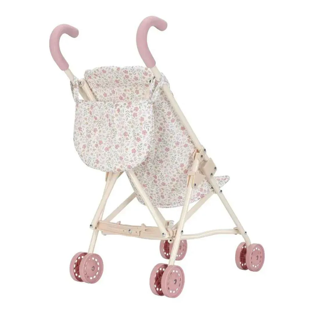 Little Dutch® Metalna kolica za lutku Soft Flowers