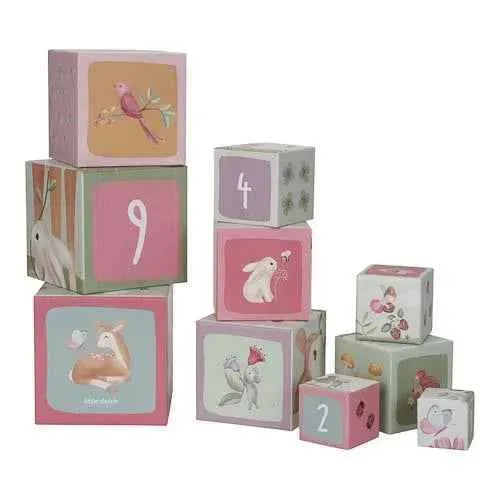 Little Dutch® Piramida za slaganje Fairy Garden FSC