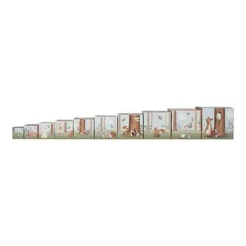 Little Dutch® Piramida za slaganje Forest Friends FSC
