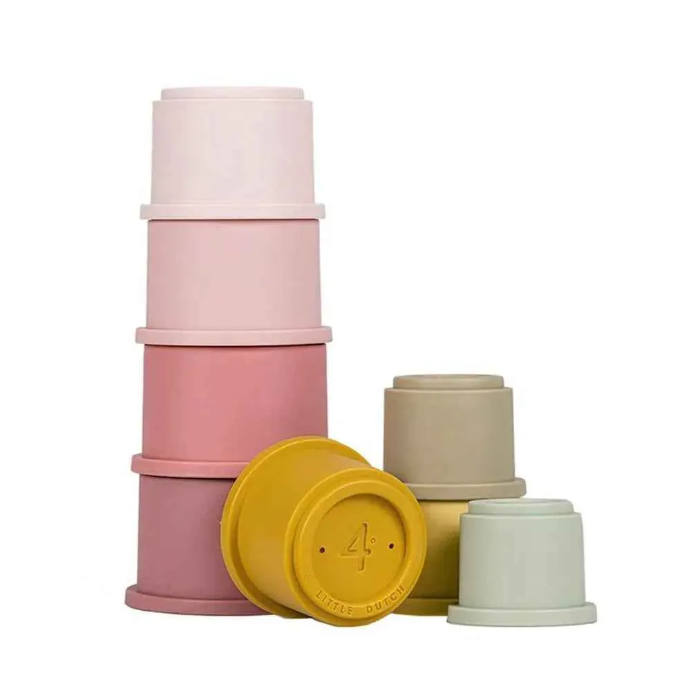 Little Dutch® Posudice za slaganje Pink
