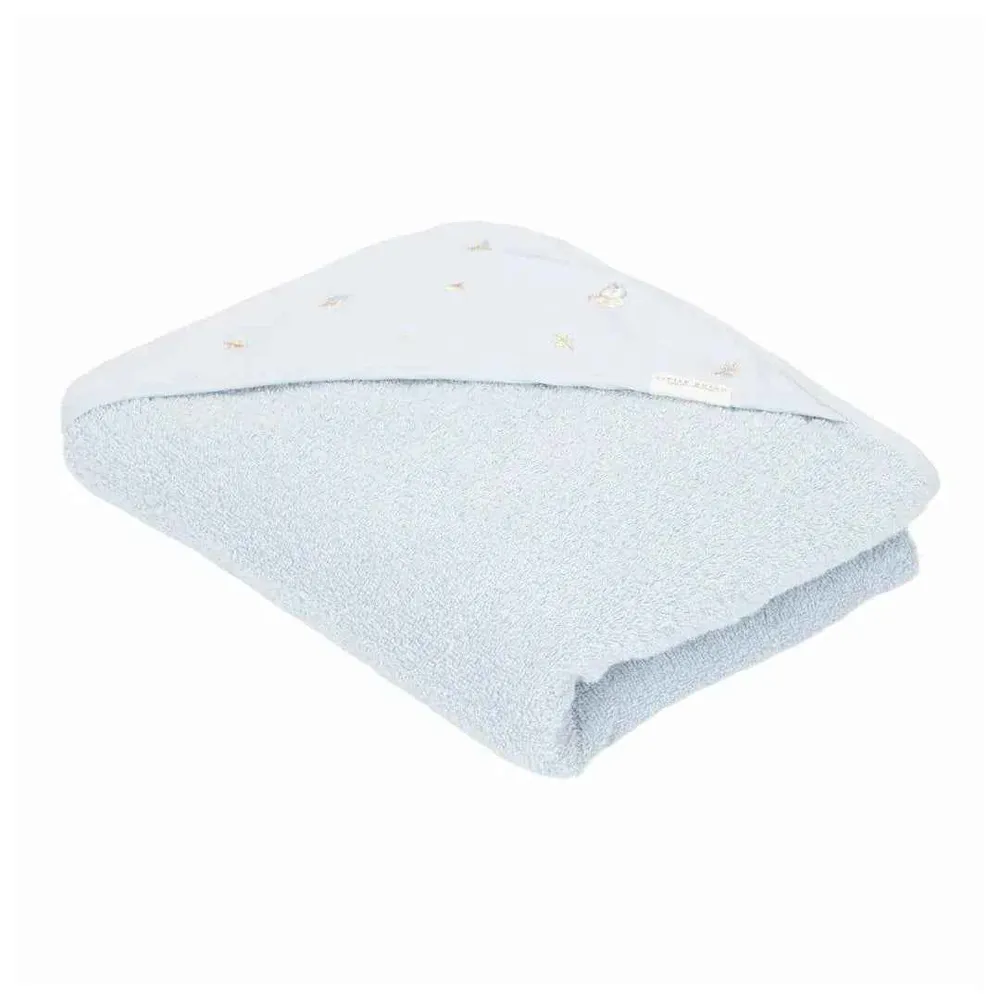 Little Dutch® Ručnik s kapuljačom Blue 75x75